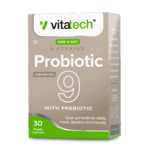 Vitatech Probiotics 9 Strain Capsules 30 Pack
